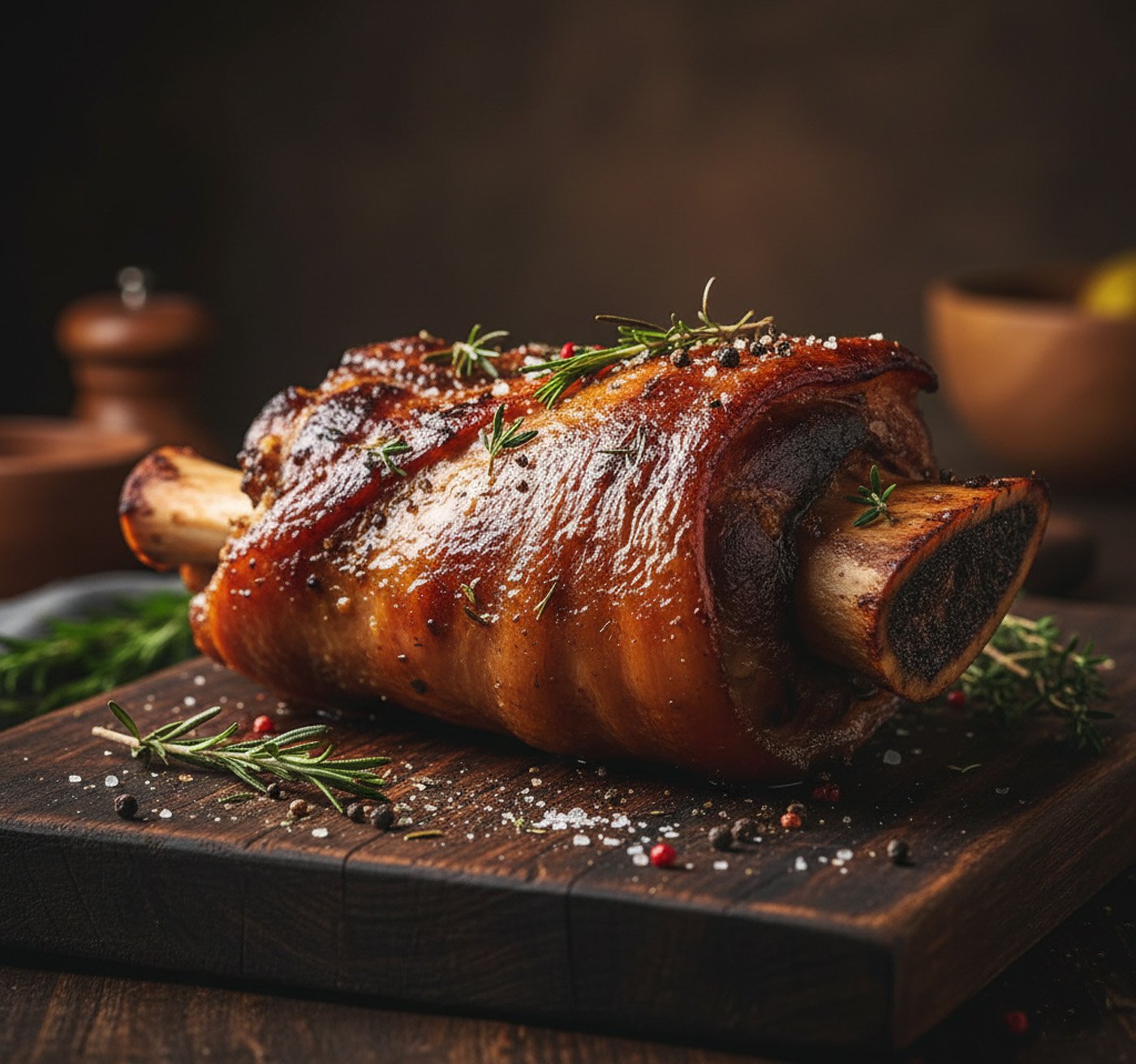 Cooked Pork Bone